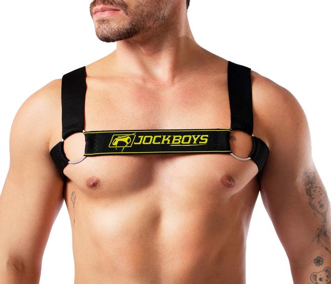 Imagem de Harness Masculino Amarelo Jock Boys