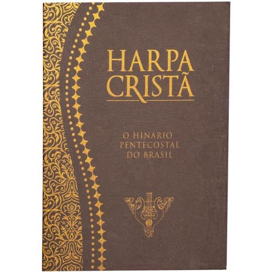 Imagem de Harpa Cristã Capa: Marrom  Acabamento: Brochura Formato: Médio  HCGPOP