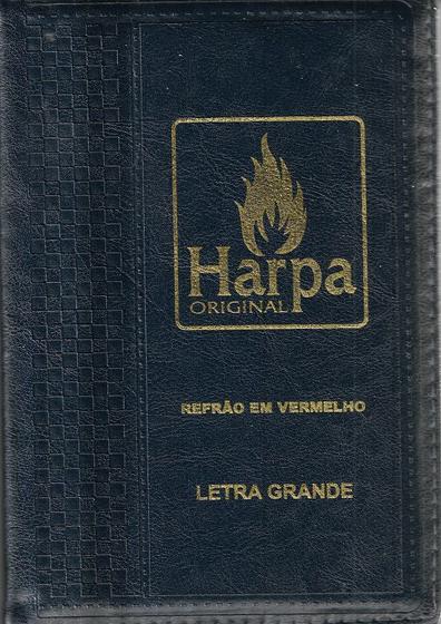 Imagem de Harpa Original Luxo grande letra Grande