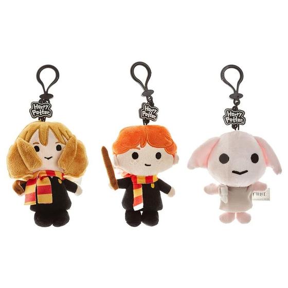 Imagem de Harry Potter Chaveiro de pelúcia 3pk Hermione Weasley Dobby Puxar