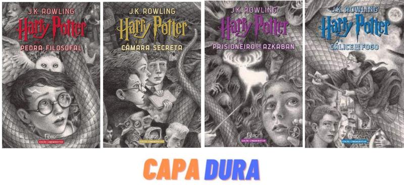 Imagem de Harry potter edição comemorativa 20 anos kit com 04 livros