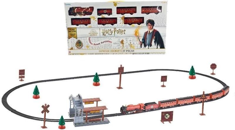 Imagem de HARRY POTTER - FERROVIA MÁGICA EXPRESSO HOGWARTS 37pcs