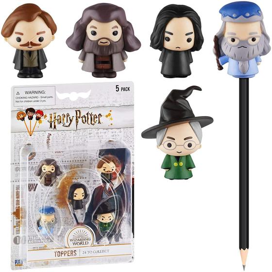 Imagem de Harry Potter Lápis Toppers 5pk Rúbio Remo Severo Alvo