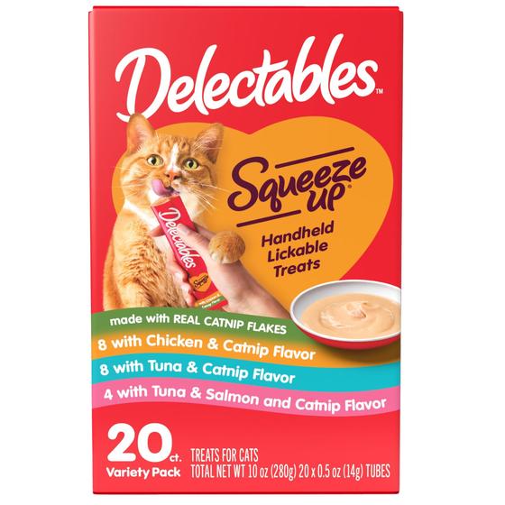 Imagem de Hartz Delectables Squeeze Up Catnip - 20 Sachês de 15ml