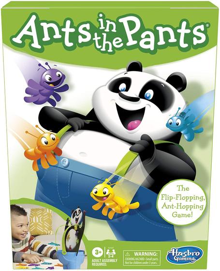 Imagem de Hasbro Gaming Ants in The Pants, Easy and Fun Preschool Game for Kids Ages 3 and Up, para 2-4 Jogadores