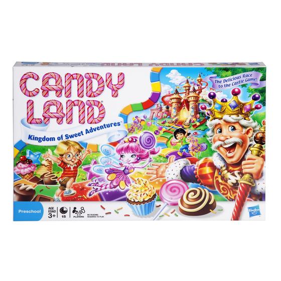 Imagem de Hasbro Gaming Candy Land Kingdom Of Sweet Adventures Board Game For Kids Ages 3 &amp Up (Amazon Exclusive),Red,Original version