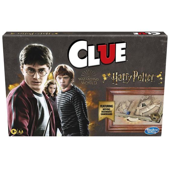 Imagem de Hasbro Gaming Clue: Wizarding World Harry Potter Edition Mystery Board Game para 3-5 Jogadores, Crianças de 8 anos ou mais (Exclusivo da Amazon)