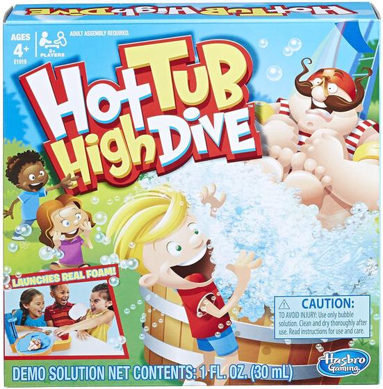 Imagem de Hasbro Gaming Hot Tub High Dive Game Com Bolhas para Crianças Jogo de Tabuleiro para Meninos e Meninas 4 anos ou mais