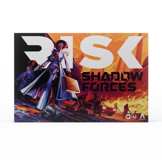 Imagem de Hasbro Gaming Risk Shadow Forces Strategy Board Game, Jogos de Guerra, Jogos de tabuleiro para adultos e familiares, Idades 13 e acima, para 3-5 jogadores, Avalon Hill