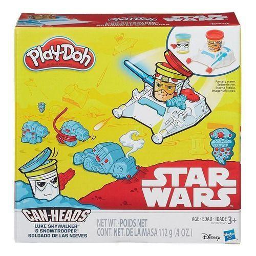 Hasbro Play-Doh Star Wars Can-Heads Luke Skywalker & Snowtrooper Menor preço em Hasbro Play-Doh Star Wars Can-Heads Luke Skywalker & Snowtrooper