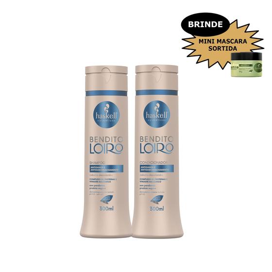 Imagem de Haskell Bendito Loiro Shampoo Cond 300 Ml Mimo