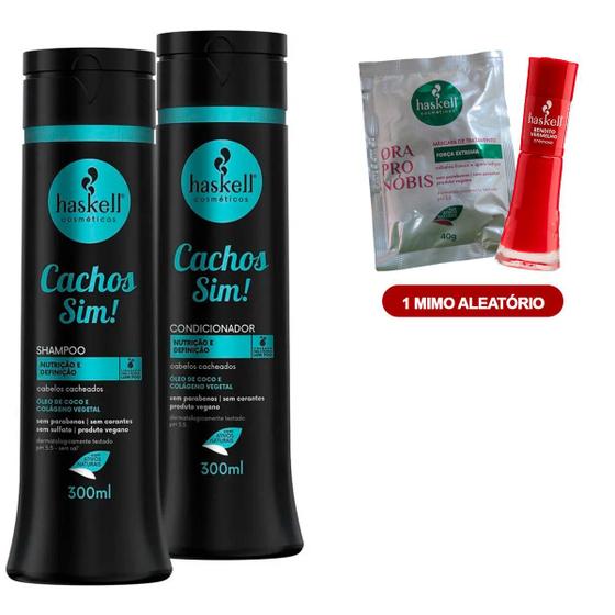 Imagem de Haskell Cachos Sim Shampoo + Condicionador 300ml
