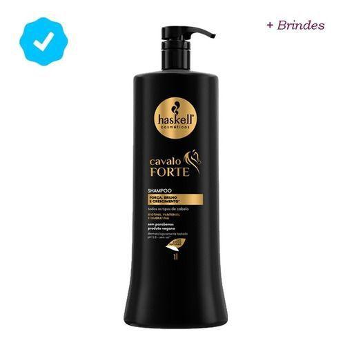 Imagem de Haskell Cavalo Forte Força Brilho Crescimento Shampoo Litro