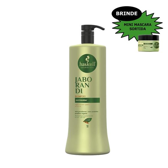 Imagem de Haskell Jaborandi Shampoo 1 Litro com Mimo