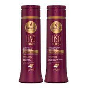 Imagem de Haskell Kit Shampoo 300ml + Cond 300ml Liso Com Força