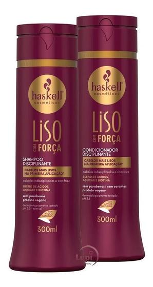Imagem de Haskell  Liso Com Força Shampoo & Condicionador Disciplinante  300ml