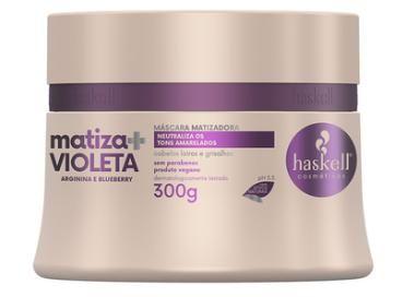 Imagem de Haskell Máscara Matizadora Roxa Cabelos Loiros Extend Color Matiza+