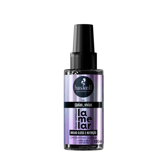 Imagem de Haskell Oleo Supremo Lamelar Brilho Gloss E Nutrição  100ml