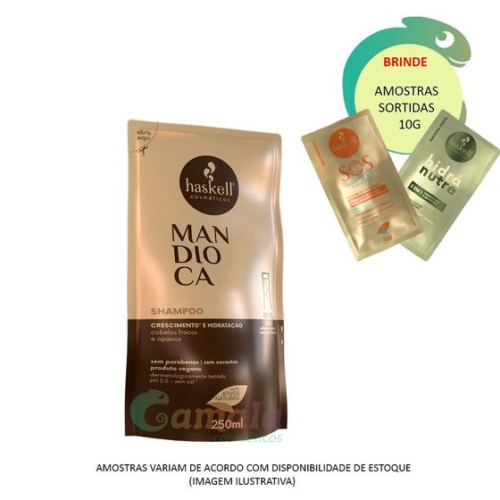 Imagem de Haskell Refil Shampoo Mandioca 250ml