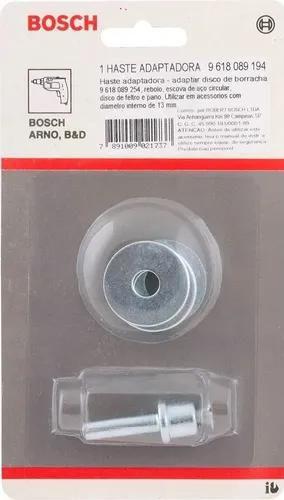 Imagem de Haste adaptadora 13mm para discos, rebolo e escova circular ref 9618089194000 bosch