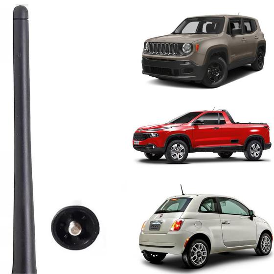 Imagem de Haste Antena Teto Jeep Renegade Compass Toro - Sem Gps