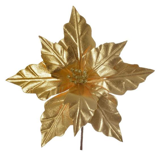 Haste bico de papagaio (dourado) 15cm 74697003, Cor: Unica, Tamanho: Unico  - D&a Decoração - Flor e Planta Artificial - Magazine Luiza