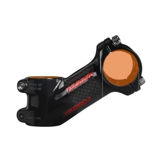 Imagem de Haste De Guiador De Bicicleta Mtb De Alumínio De Carbono 31,8 Mm 10 17 25 35 Graus Peça De Bicicleta