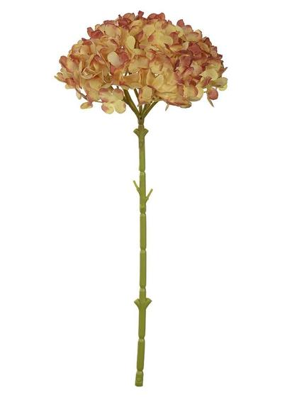 Imagem de HASTE HORTENSIA LARANJA OUTONO 47cm