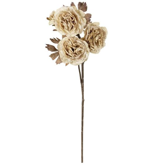 Imagem de Haste Rosa Garden Creme 65cm