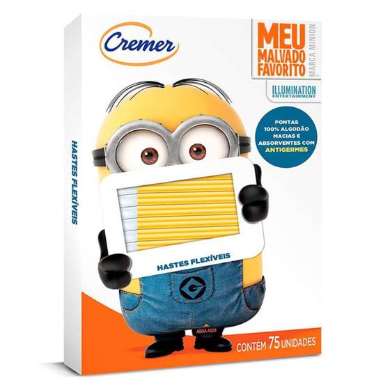 Imagem de Hastes flexíveis minions com 75 unidades
