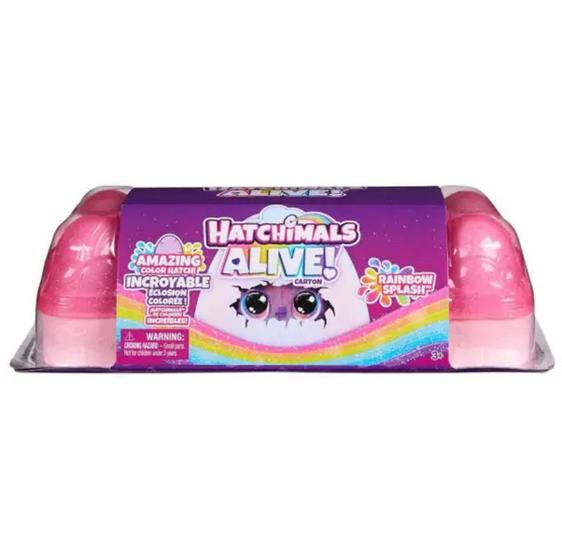 Imagem de Hatchimals Alive Pack 5 Ovos Ranbow Splash - Sunny 4002