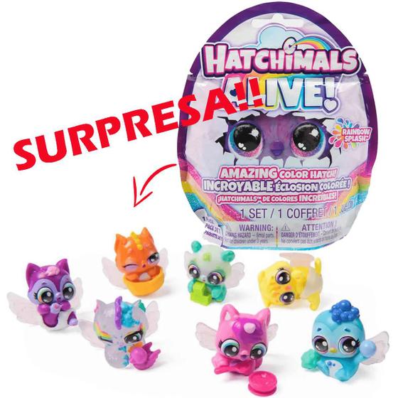Imagem de Hatchimals Supresa com Acessório Hatchimals Alive Sunny