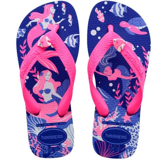 Imagem de Havaiana H.KIDS FANTASY AZUL NAVAL