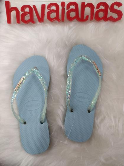 Imagem de Havaiana Slim Glitter Flrish FC