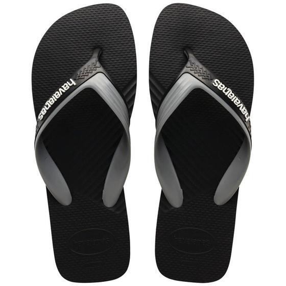 Imagem de Havaianas Dual Preto/Cinza Aço