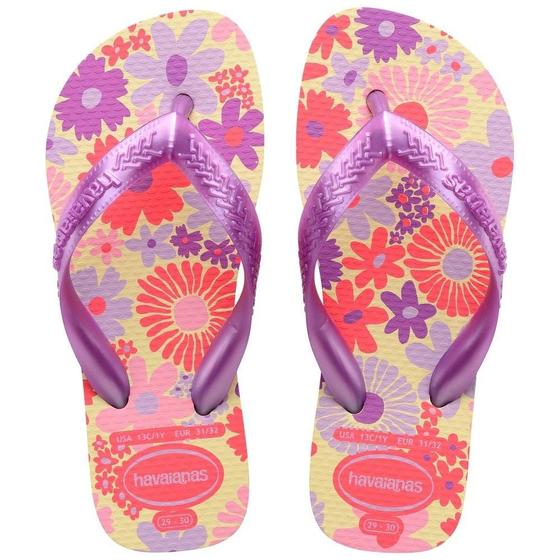 Imagem de Havaianas Kids Flores Buttercream