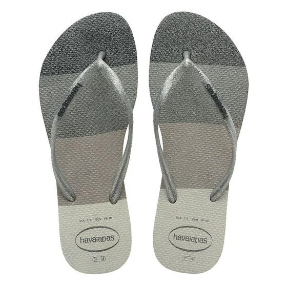 Imagem de Havaianas kids slim palette glow cinza