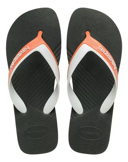 Imagem de Havaianas Masculina chinelo Top Max Basic Dual Original tira grossa larga Adulto Masculino/Feminino
