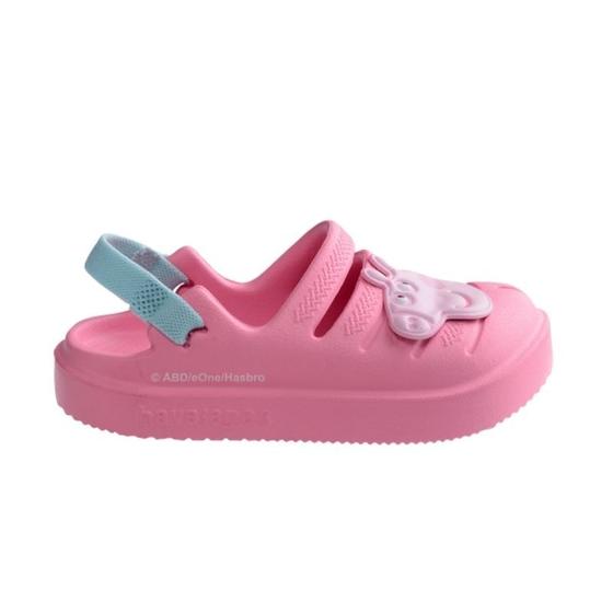 Imagem de Havaianas Papete Infantil Feminina Baby Clog Peppa Pig Pink Lemonade