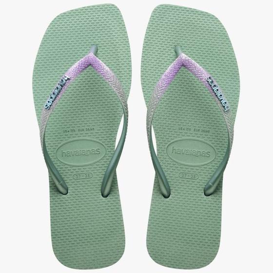 Imagem de Havaianas Slim Bico Quadrado Square Glitter - Original