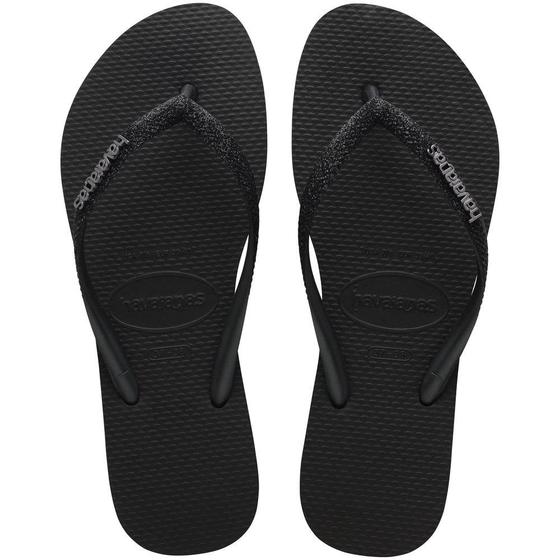 Imagem de Havaianas Slim Glitter II/ Preto