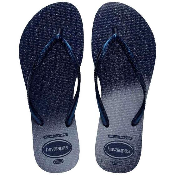 Imagem de Havaianas Slim Gloss Marinho/Marinho