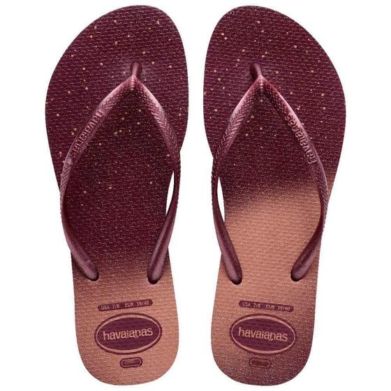 Imagem de Havaianas Slim Gloss Terra Roxa