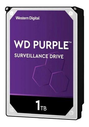 Imagem de Hd 1 Tera Wd Purple Intelbras Interno Disco Rígido