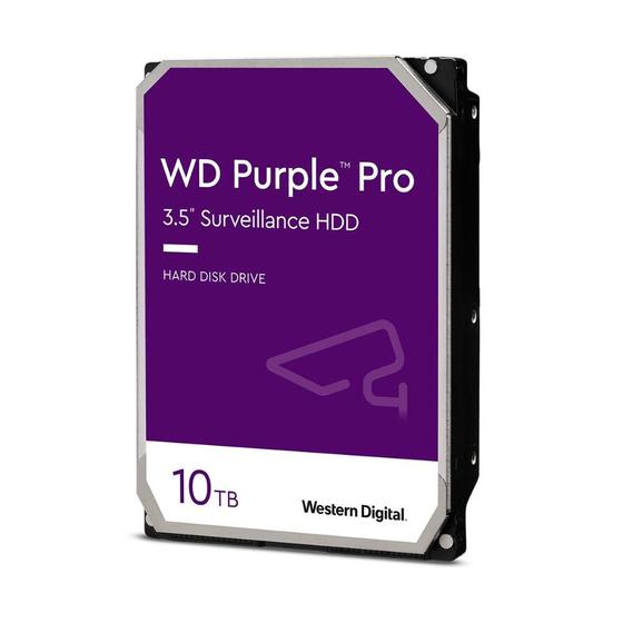 Imagem de HD 10TB SATA - 7200RPM - 256MB Cache - Western Digital Purple Pro Surveillance - WD101PURP