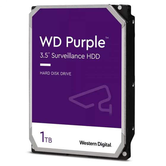 Imagem de Hd 1tb sata iii 3.5 wd purple wd11purz 64mb surveillance - vigilancia dvr