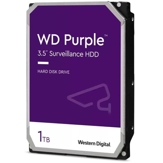 Imagem de HD 1TB SATA3 WD Purple para vigilância, WD11PURZ, WESTERN DIGITAL  WESTERN DIGITAL