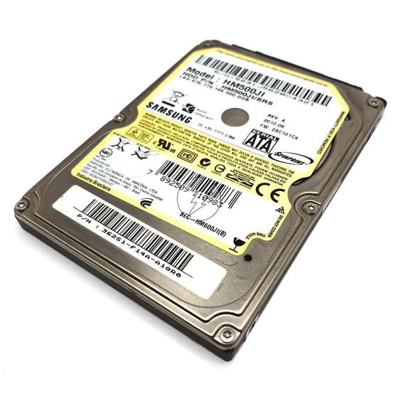 HD 500GB, SATA 2,5" 5,4K Samsung: HM500JI HM500JI/SRS Menor preço em HD 500GB, SATA 2,5" 5,4K Samsung: HM500JI HM500JI/SRS