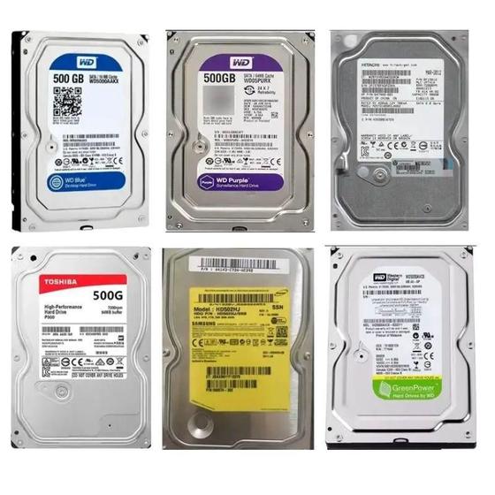 HD 500GB SATA 3.5 - com Garantia de 6 meses Menor preço em HD 500GB SATA 3.5 - com Garantia de 6 meses