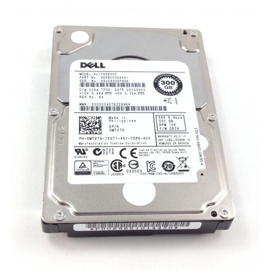 Imagem de Hd dell 300gb 10k 2.5